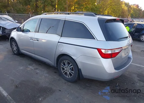 2011 Honda Odyssey Exl z USA, uszkodzony, nr VIN 5FNRL586XBB069514